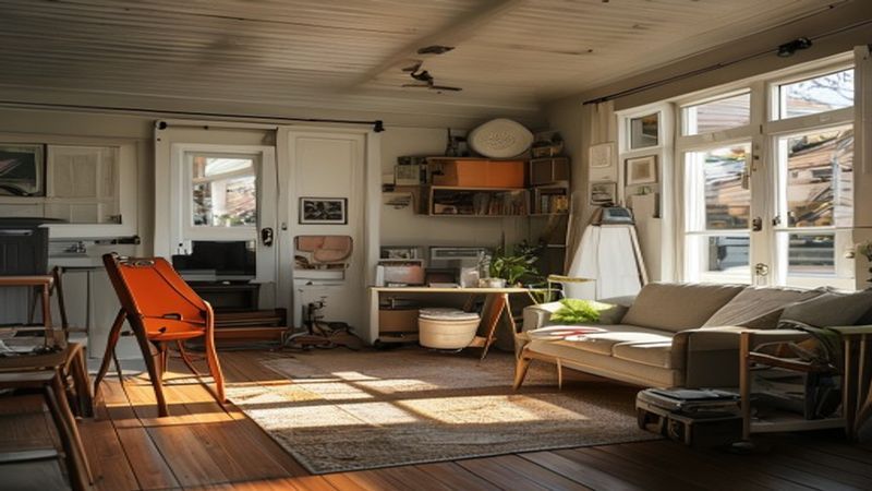 AI-impressie van garage bouwen door een aannemer