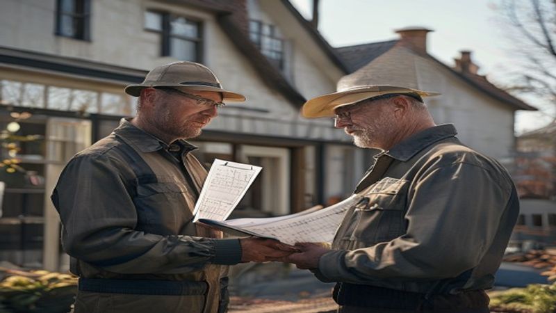 AI-impressie van funderingsonderzoek door een bouwkundige keuring