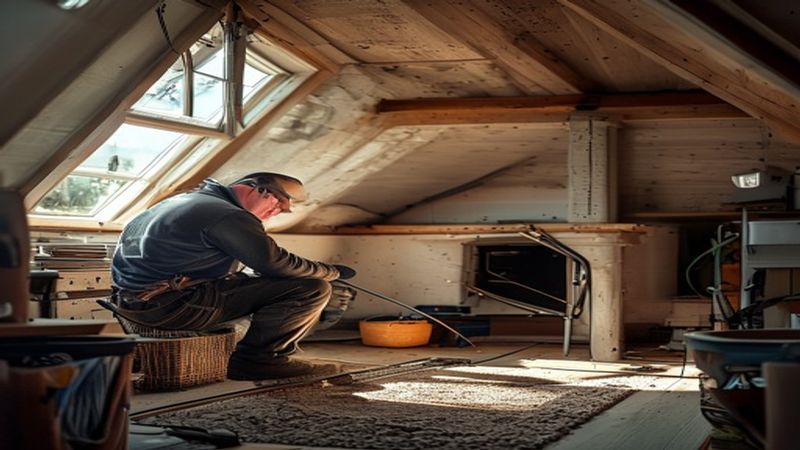 AI-impressie van isolatiesubsidie advies door een isolatiebedrijf