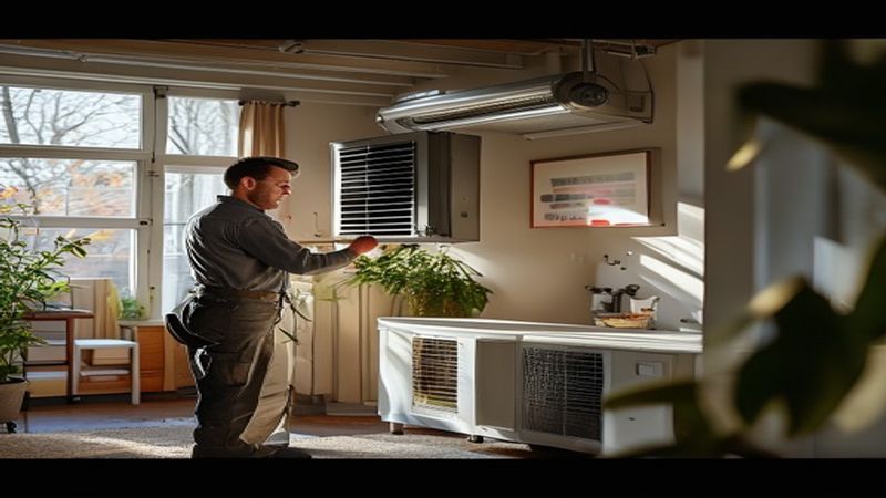 AI-impressie van ventilator vervangen door een ventilatie specialist