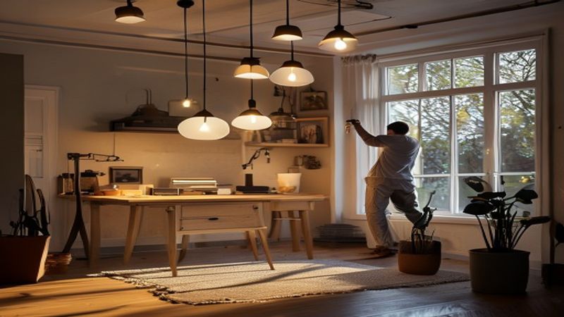 AI-impressie van lichtplan maken door een verlichtingsspecialist