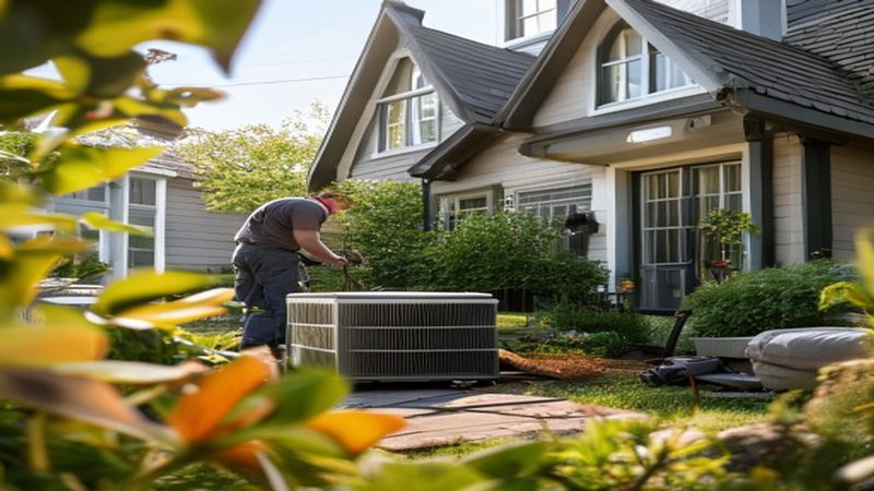 AI-impressie van vloerverwarming koppelen door een warmtepomp specialist